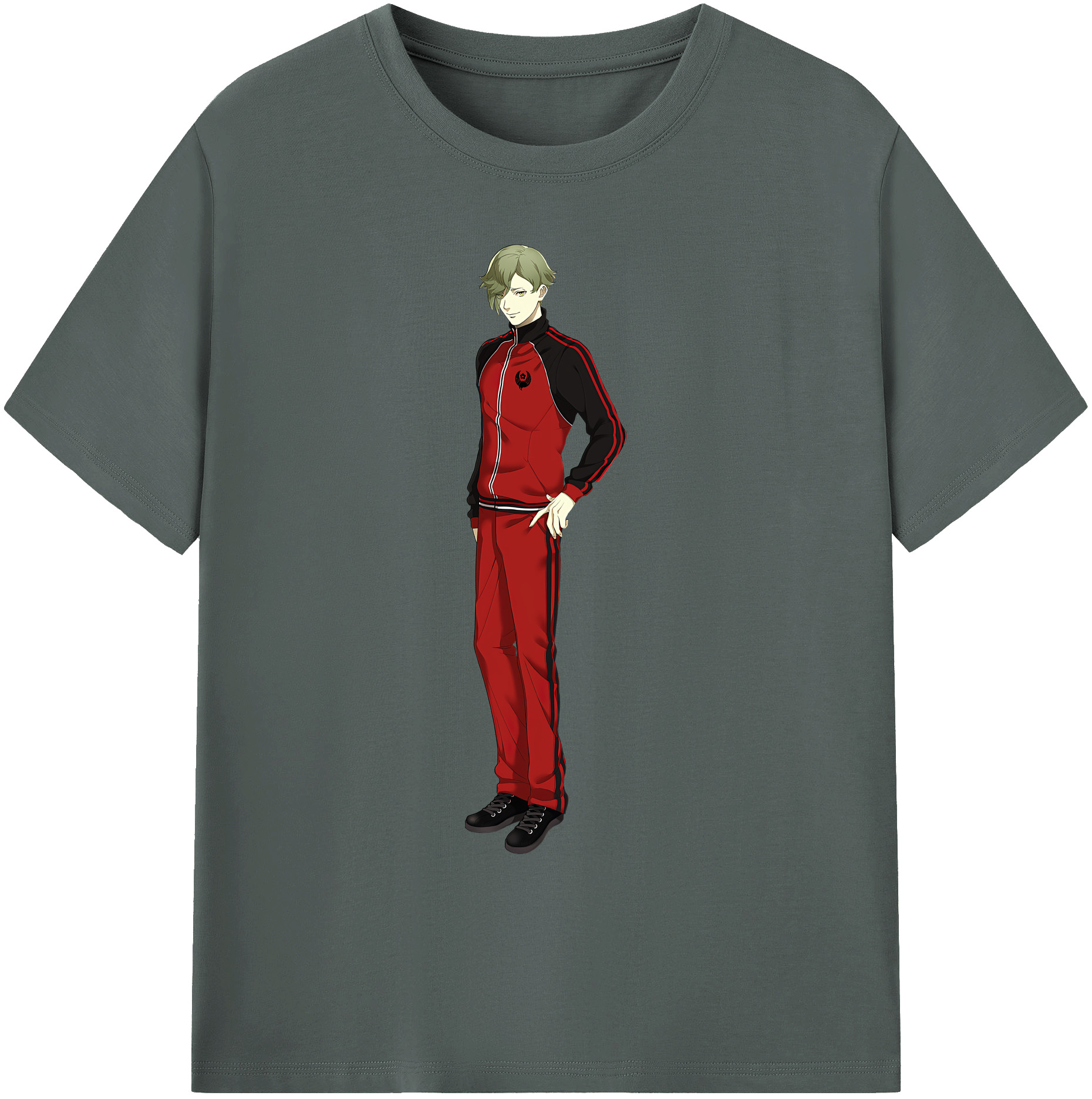 （画像用） 刀剣乱舞 Touken Ranbu 綿100％ メンズ半袖Tシャツ｜肌触りやわらか＆通気性